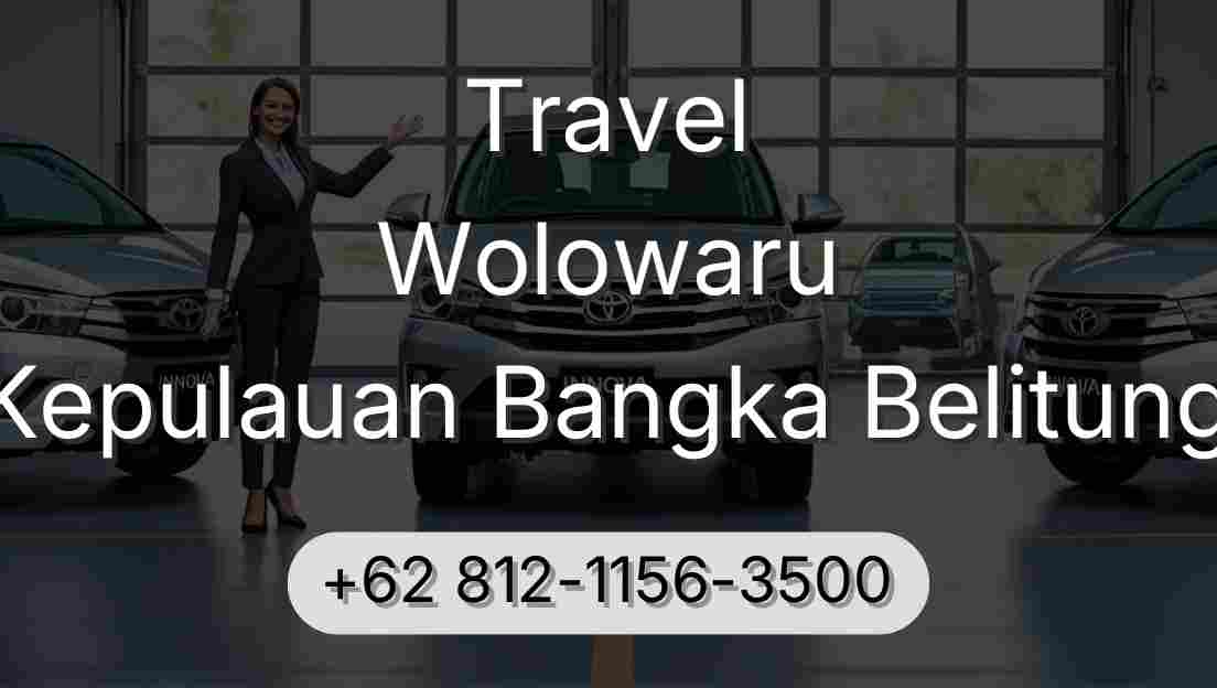 Travel Wolowaru Kepulauan Bangka Belitung